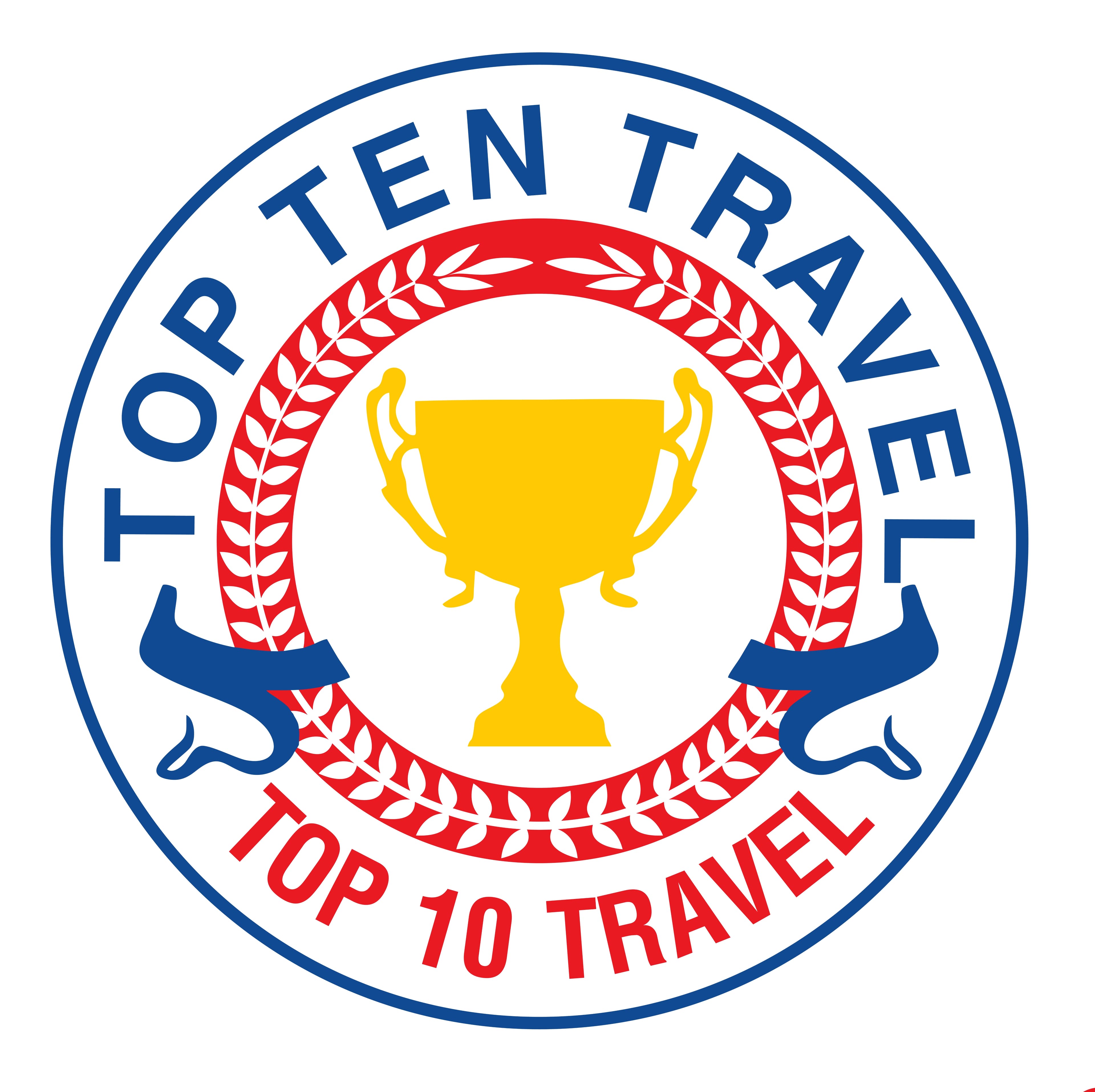 TOP TEN TRAVEL logo
