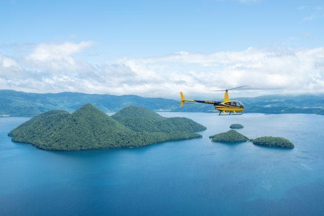 AOMORI – HIROSAKI - HAKODATE – SAPPORO –  LAKE TOYA SCENIC HIGHLIGHTS HELICOPTER