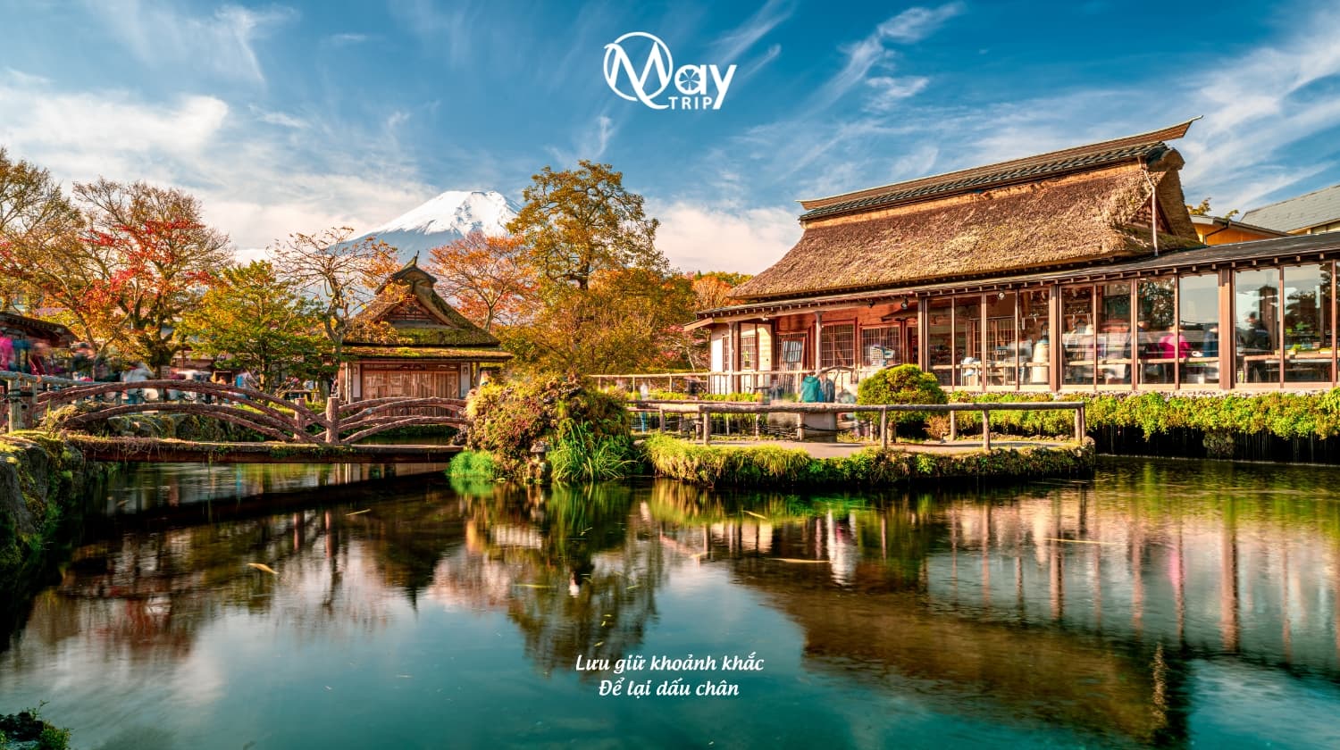 Tour Nhật Bản Mùa Thu 2025: Osaka – Nara – Kyoto – Nagoya – Yamanashi – Tokyo