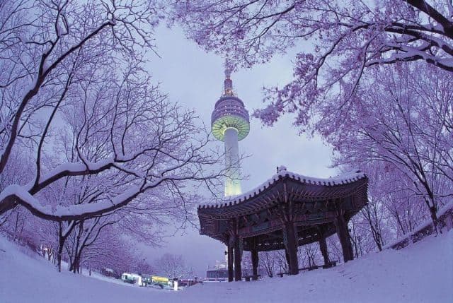 HÀN QUỐC MÙA ĐÔNG: BUSAN – TÀU VEN BIỂN – SEOUL – NAMI– TRƯỢT TUYẾT – HÁI DÂU 6N5Đ