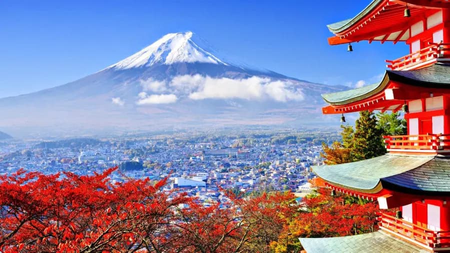 Autumn Japan Tour: Osaka - Kobe - Kyoto - Yamanashi, Flying Vietnam Airlines from Saigon (Ho Chi Minh City) 2025