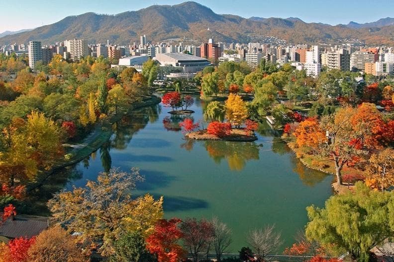 AOMORI – HIROSAKI - HAKODATE – SAPPORO –  LAKE TOYA SCENIC HIGHLIGHTS HELICOPTER