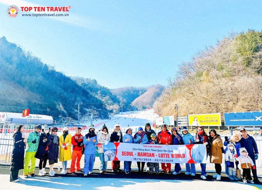 Tour Hàn Quốc Tết 2026: Seoul - Nami - Namsan - Lotte World 5N4D