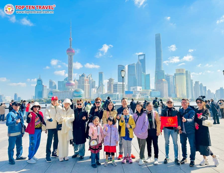Tour Trung Quốc: Thượng Hải - Tô Châu - Hàng Châu - Tây Ô Trấn