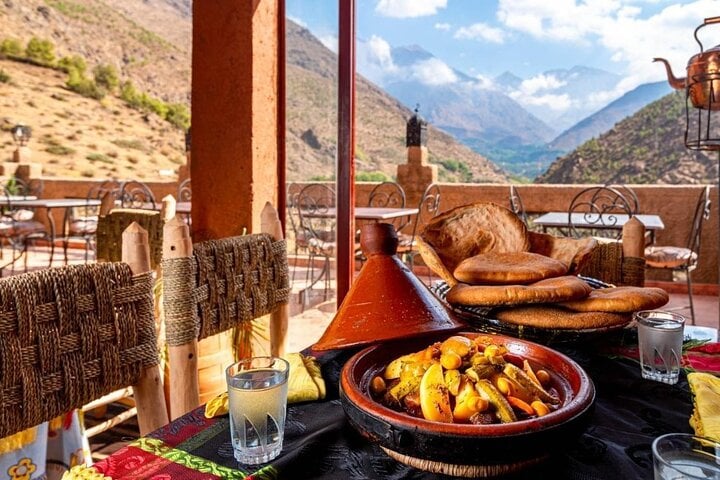 From Marrakech Atlas Mountains Full Day Tour Waterfall Tour and Lunch