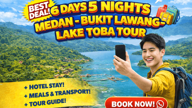6D5N MEDAN-BUKIT LAWANG-LAKE TOBA TOUR - Image - 7410