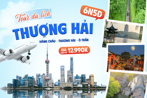 HÀNG CHÂU – THƯỢNG HẢI – Ô TRẤN OPTION DISNEYLAND