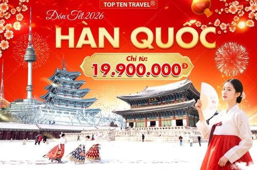 Tour Hàn Quốc Đón Tết 2026: Seoul - Nami - Everland 5N4D