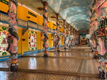 Cu Chi Tunnels, Cao Dai Temple Full Day Tour Optional Ba Den Mountain - Image - 1822