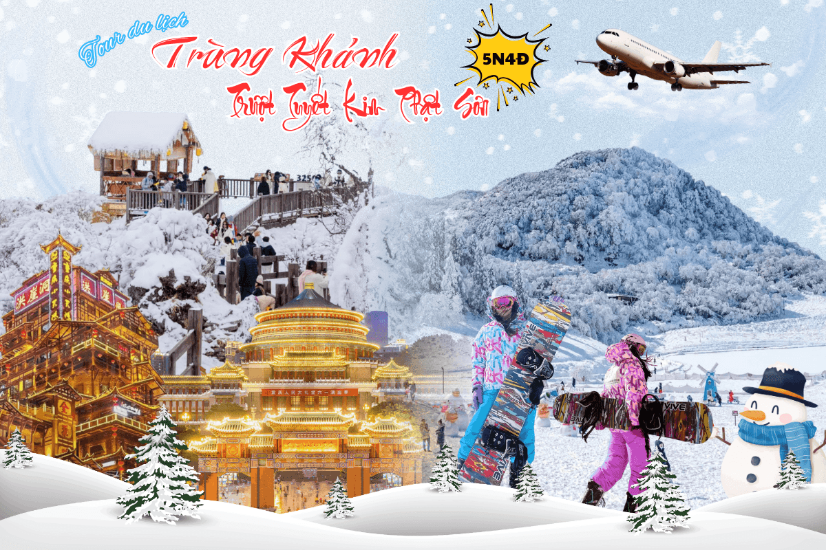 TRÙNG KHÁNH -TRƯỢT TUYẾT KIM PHẬT SƠN