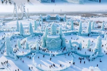 HÀ NỘI - CÁP NHĨ TÂN - YABULI - LÀNG TUYẾT HƯƠNG CỔ TÍCH - CÔNG VIÊN BĂNG ĐĂNG 6N5Đ - Image - 3477