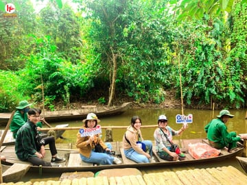 TOUR ĐỒNG THÁP 1 NGÀY  KHU DU LỊCH XẺO QUÍT - CHÈO XUỒNG BA LÁ CHỢ QUÊ TÂN THUẬN ĐÔNG - Image - 2826