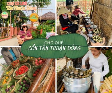 TOUR ĐỒNG THÁP 1 NGÀY  KHU DU LỊCH XẺO QUÍT - CHÈO XUỒNG BA LÁ CHỢ QUÊ TÂN THUẬN ĐÔNG - Image - 2822