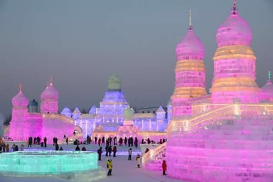 HÀ NỘI - CÁP NHĨ TÂN - YABULI - LÀNG TUYẾT HƯƠNG CỔ TÍCH - CÔNG VIÊN BĂNG ĐĂNG 6N5Đ - Image - 3479