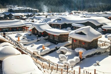 HÀ NỘI - CÁP NHĨ TÂN - YABULI - LÀNG TUYẾT HƯƠNG CỔ TÍCH - CÔNG VIÊN BĂNG ĐĂNG 6N5Đ - Image - 3478