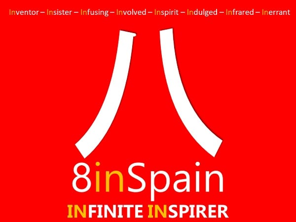 8 in Spain logo