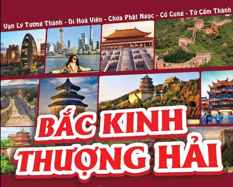 BẮC KINH - THƯỢNG HẢI - HÀNG CHÂU - Ô TRẤN