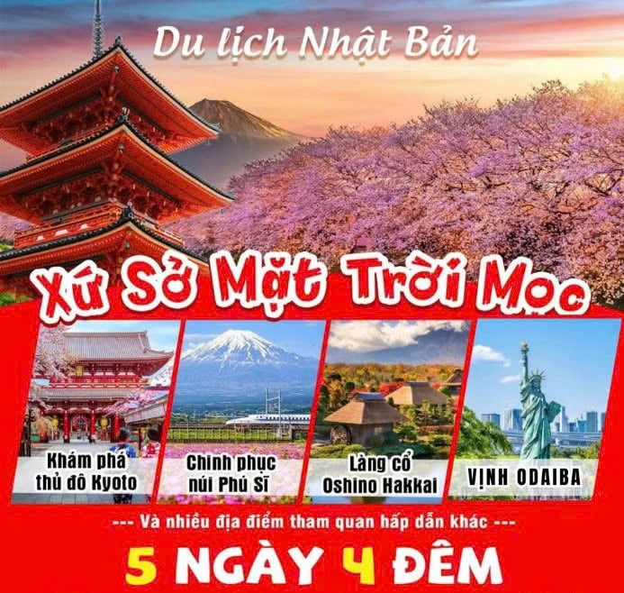 NHẬT BẢN CUNG ĐƯỜNG VÀNG