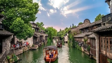 BẮC KINH - HÀNG CHÂU – Ô TRẤN - THƯỢNG HẢI (AIR CHINA) - Image - 7859