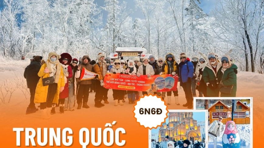 Tour Du Lịch Làng Tuyết Cáp Nhĩ Tân – Thế giới băng tuyết 6N6Đ