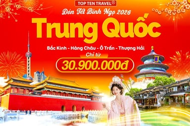 Tour Du lịch Trung Quốc Tết: Bắc Kinh - Hàng Châu - Thượng Hải 6N6D - Image - 3968