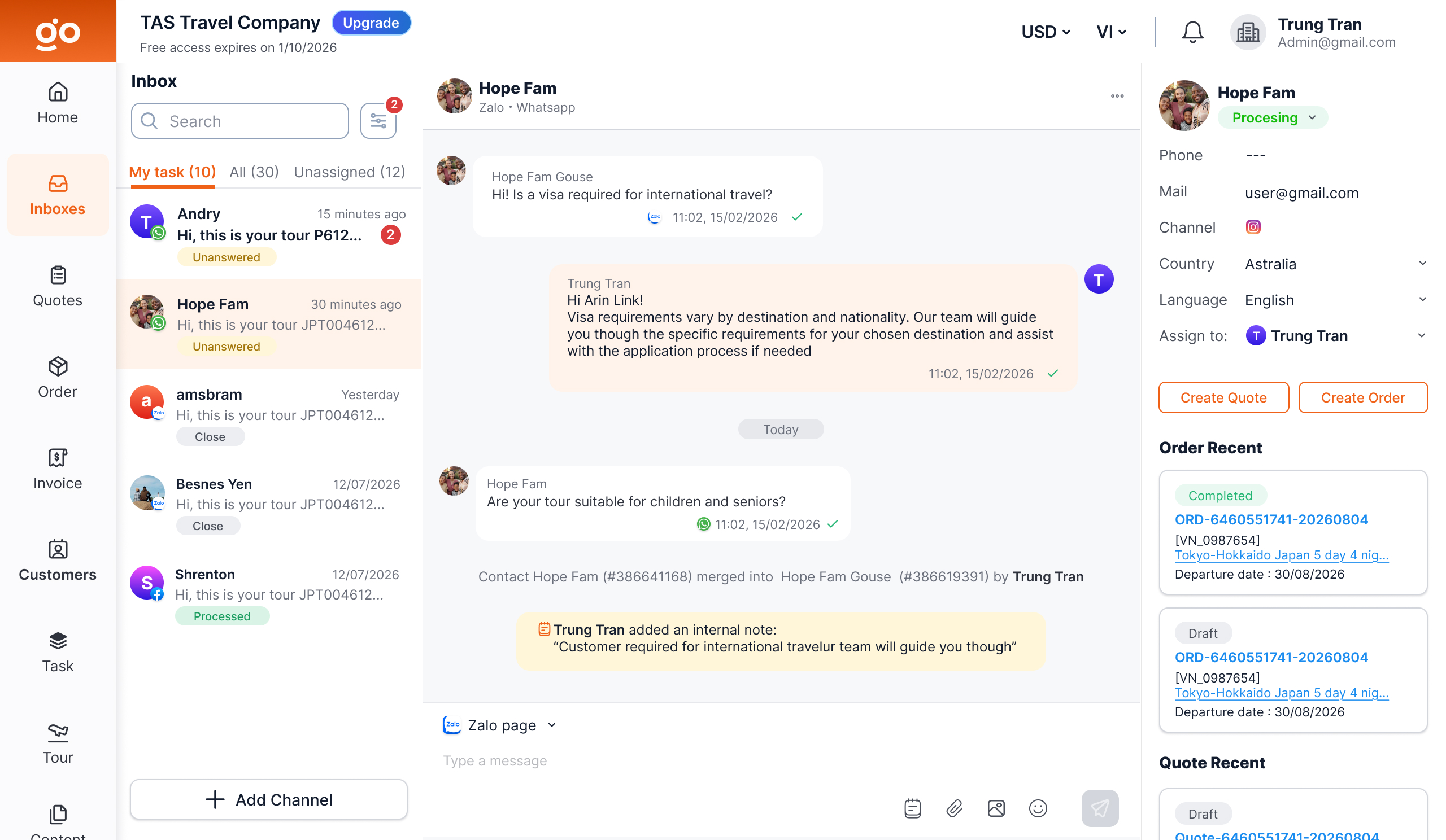 Omnichannel UI